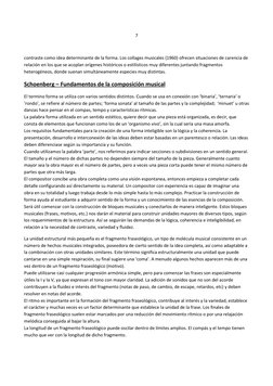 7 
 
contraste como idea determinante de la forma. Los collages musicales (1960) ofrecen situaciones de carencia de 
relación