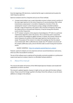 6 
 
3. 
Introduction 
 
Since the beginning of RF electronics, mankind had the urge to understand and visualize the 
radio f