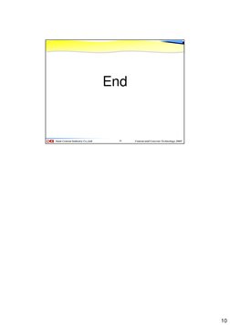 10
Siam Cement Industry Co.,Ltd.
Cement and Concrete Technology 2005’
19
19
End
