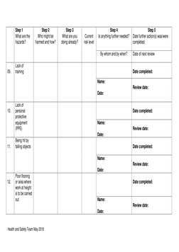 Working at Height Risk Assessment Guide | PDF | Personal Protective ...