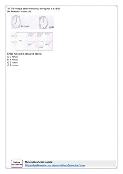 Matemática Séries Iniciais:       
http://desafiosmate.com.br/material-professor-4-e-5-ano  (http://desafiosmate.com.br/mater