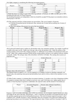 Financial Project Evaluation Methods | PDF | Net Present Value ...