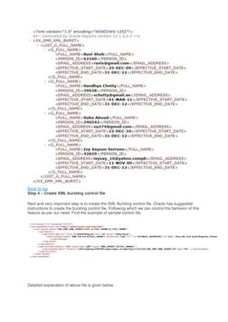XML Bursting Implementation Guide | PDF | Parameter (Computer ...
