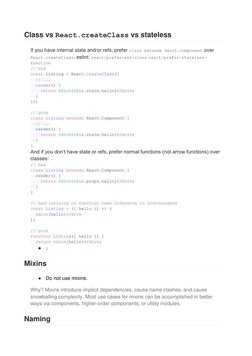 React Coding Standards and Best Practices | PDF | Areas Of Computer ...