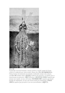 IYA MI 
O princípio ancestral feminino, energia genérica, tratado sempre de forma 
coletiva é conhecido por vários nomes, d
