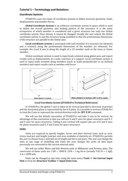 STAAD.Pro Structural Analysis Guide | PDF | Cartesian Coordinate System ...