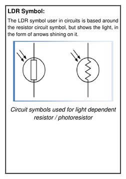 LDR Circuit Current Variation Study | PDF | Semiconductors | Electrical ...