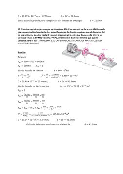 𝐶= 11.273 ∗10−3𝑚= 11.273𝑚𝑚                   𝑑= 2𝐶= 22.5𝑚𝑚  
𝑢𝑠𝑒 𝑙𝑎 𝑣á𝑙𝑣𝑢𝑙𝑎 𝑔𝑟𝑎𝑛𝑑𝑒 𝑝𝑎𝑟𝑎 𝑐𝑢𝑚𝑝