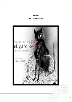 2 
 
 
 
OBRA: 
 EL GATO NEGRO  
 
 
 
 
