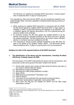 Medical Device 
     
Medical Device Coordination Group Document  
MDCG  2019-9 
 
 
 
 
 
 
10(24) 
The NB does not valida