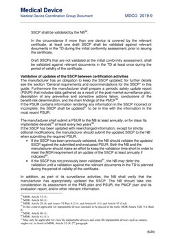 Medical Device 
     
Medical Device Coordination Group Document  
MDCG  2019-9 
 
 
 
 
 
 
8(24) 
SSCP shall be validated