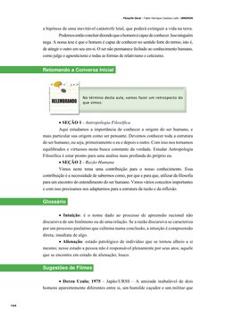 No término desta aula, vamos fazer um retrospecto do 
que vimos:
a hipótese de uma inevitável catástrofe letal, que poderá ex