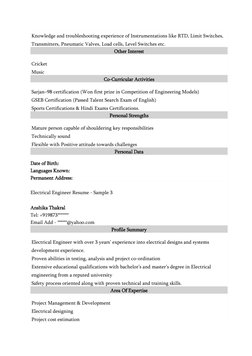 Electrical Engineer Experience Certificates | PDF | Quality Assurance ...