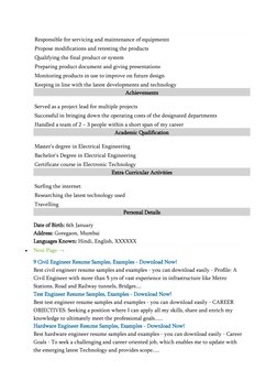 Electrical Engineer Experience Certificates | PDF | Quality Assurance ...