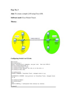Cisco Packet Tracer Lab Exercises Guide | PDF | Router (Computing) | Ip ...