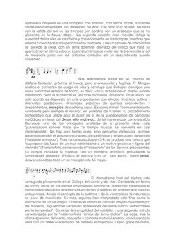 aparecerá después en una trompeta con sordina, con sabor modal, sufriendo 
varias transformaciones. Un “Moderato, no lento, c