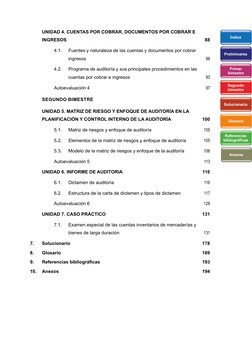 UNIDAD 4. CUENTAS POR COBRAR, DOCUMENTOS POR COBRAR E 
INGRESOS	
	 88
4.1.	
Fuentes y naturaleza de las cuentas y documentos