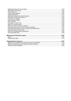 Safety instructions for accumulators.....................................................................................
