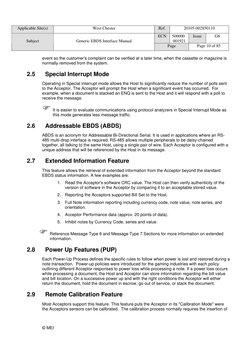 Applicable Site(s)
West Chester
Ref.
20105-002850110
ECN
500000
001921
Issue
G8
Subject
Generic EBDS Interface Manual
Page
Pa