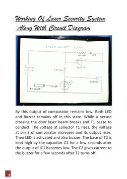 Laser Security Alarm Project.pdf Laser Security System Project Report | PDF | Laser | Security Alarm