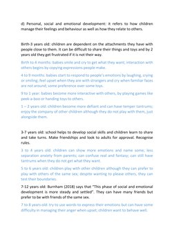 Development Patterns from Birth to 19 | PDF | Child Development ...