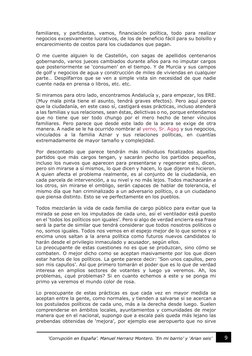 9 
‘Corrupción en España’. Manuel Herranz Montero. ‘En mi barrio’ y ‘Arian seis’ 
familiares, y partidistas, vamos, finan