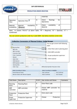 SAP MD04 Production Order Guide | PDF | Warehouse | Button (Computing)