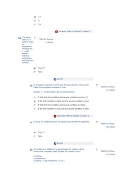 <= 
 
 
 
 
 
 
= 
 
 
 
 
 
 
>= 
 
 
 
 
 
 
 
 
 
 
 
 
 
 Incorrect. Refer to Section 5 Lesson 1.