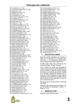 Textos para orar y reflexionar  
 
5 
276. Los talentos (Lc 19, 11-28) 
277. Los discípulos de Emaús (Lc 24, 13-35) 
278. Pró