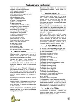Textos para orar y reflexionar  
 
6 
y de su raíz brotará un vástago. 
Sobre él se posará el espíritu del Señor:  
espíritu