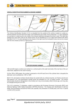 Lotus Elise - Service-Notes | PDF | Vehicle Technology | Vehicle Parts