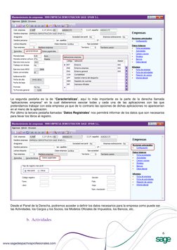 6 
 
 
 
La segunda pestaña es la de “Características”, aquí lo más importante es la parte de la derecha llamada 
“aplicaci