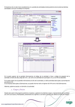 7 
 
Si hacemos clic en este menú accederemos a la  pantalla de actividades donde podremos dar de alta las distintas 
activ