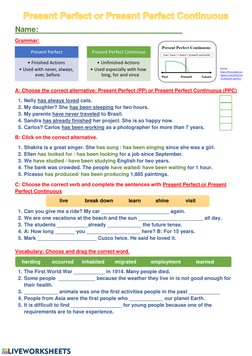 Present Perfect vs Continuous Guide | PDF | Linguistic Morphology ...