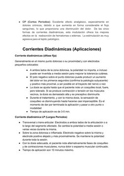 ●
CP (Cortos Periodos): Excelente efecto analgésico, especialmente en
 
 
 
 
 
 
 
 
dolores crónicos, debido a que aument