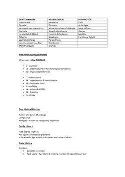GENITOURINARY 
NEUROLOGICAL 
LOCOMOTOR 
Haematuria 
Headache 
Falls 
Dysuria 
Dizziness 
Arthralgia 
Increased freq micturi