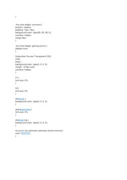 } 
 
 
.live-chat-widget .comment { 
position: relative; 
padding: 12px 14px; 
background-color: rgba(28, 28, 28, 0); 
overfl