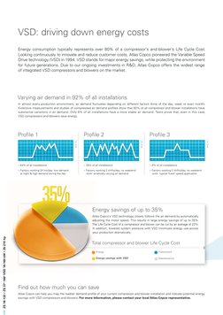 Atlas Copco ZS Blowers PDF | PDF | Efficient Energy Use | Electric Motor