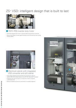 Atlas Copco ZS Blowers PDF | PDF | Efficient Energy Use | Electric Motor