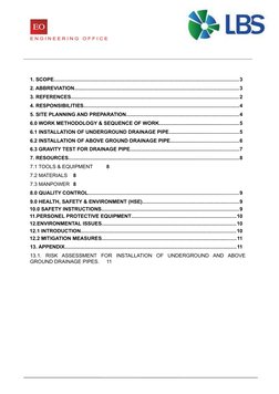Method Statement for Drainage Pipe Installation | PDF | Pipe (Fluid ...