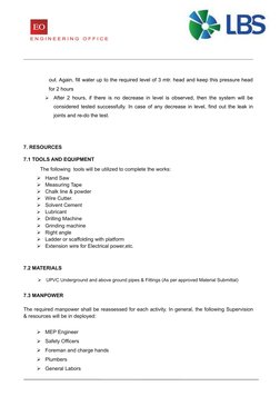 Method Statement for Drainage Pipe Installation | PDF | Pipe (Fluid ...