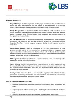 Method Statement for Structured Cabling | PDF | Personal Protective ...