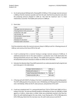 Student’s Name:                                                                                                      Assignme