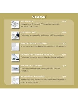 PVC-Link Product Catalogue Overview | PDF | Electrical Wiring ...