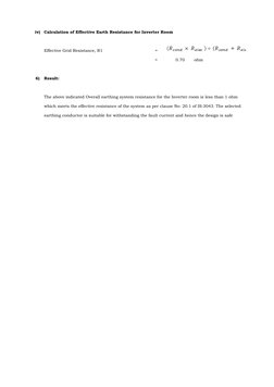Solar Plant Earthing Design Calculations | PDF | Electrical Resistivity ...