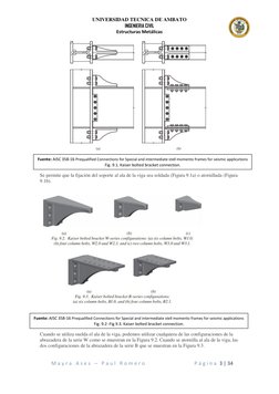 UNIVERSIDAD TECNICA DE AMBATO 
INGENIERIA CIVIL 
Estructuras Metálicas 
M a y r a  A s e s  –  P a u l  R o m e r o