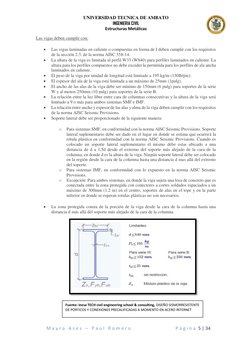 UNIVERSIDAD TECNICA DE AMBATO 
INGENIERIA CIVIL 
Estructuras Metálicas 
M a y r a  A s e s  –  P a u l  R o m e r o