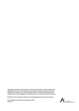 Cambridge International E