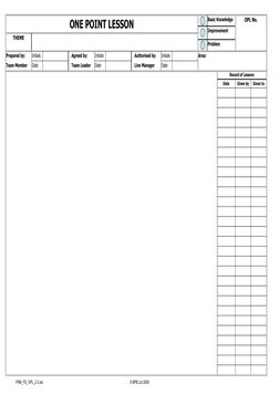 OPL Form | PDF