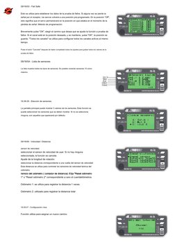 09/16/03 - Fail Safe 
Esto se utiliza para establecer los datos de la prueba de fallos. Si alguna vez se pierde la 
señal por